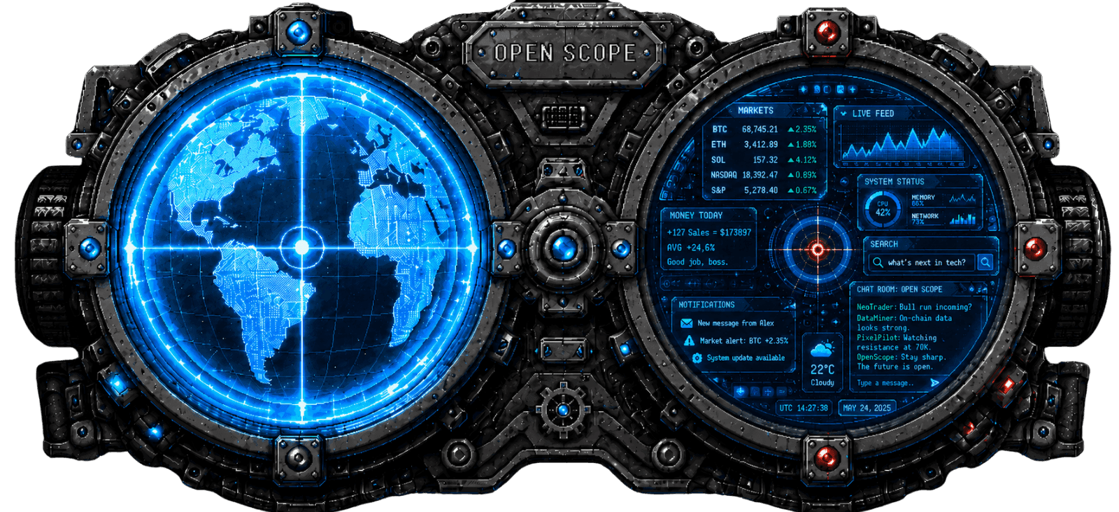 Lunettes OPEN SCOPE